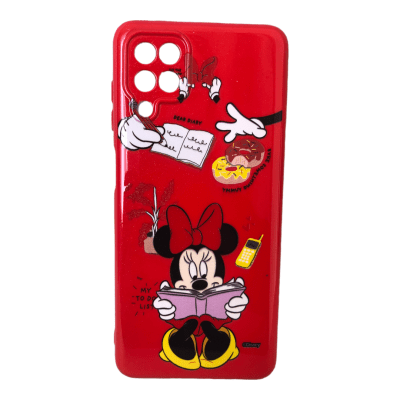 Carcasa A12 Disney Minnie Rojo1