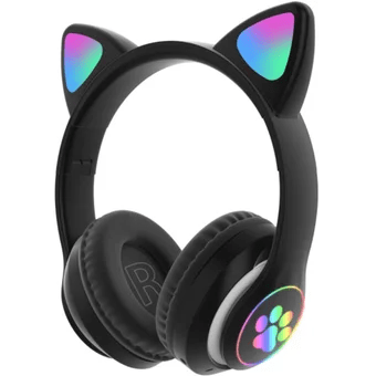 Audífono Bluetooth Monster Gato Negro Bluetooth1