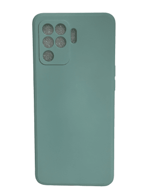 Carcasa Silicona Celeste Oppo Reno 5 Lite