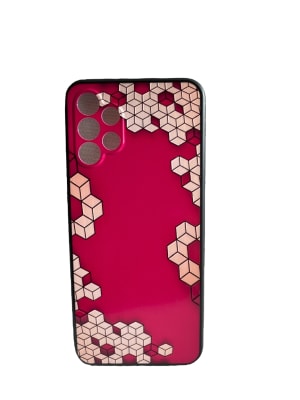 Carcasa Geometria Fucsia A131