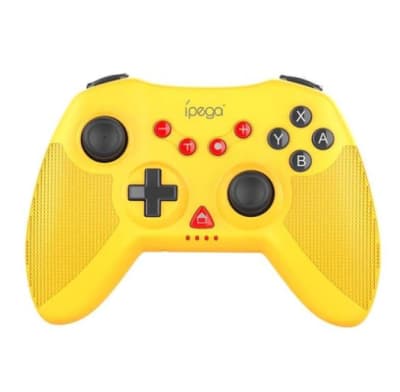 ipega control Nintendo Switch Pro inalámbrico Amarillo1
