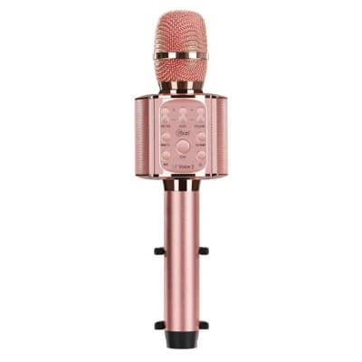MLAB Micrófono Karaoke Bluetooth Lil’ Voice 2 Rosado2