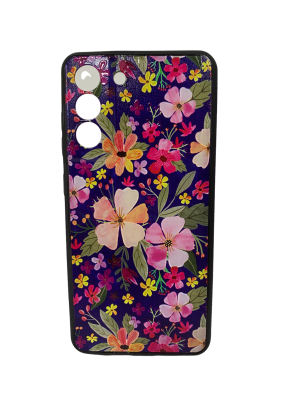 Carcasa S21 FE Diseño Flores1