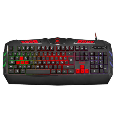 Teclado Gaming Luces RGB Maxell1