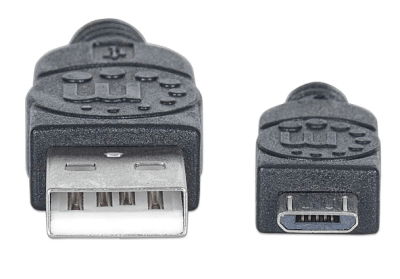 CABLE MANHATTAN USB A MACHO - MICRO B MACHO 1.8M NEGRO1