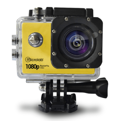 Mlab Cámara ISPORT PRO 7 Amarillo1