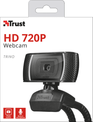 Camara Web TRUST Trino  HD 720P Web Cam1