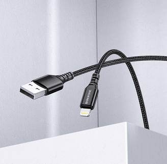 Borofone BX54 Cable Lightning Reforzado1