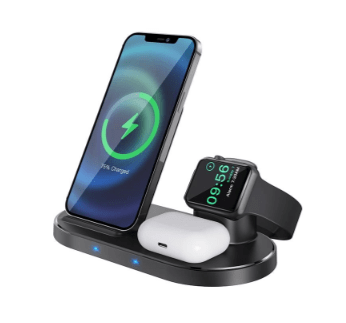 Borofone BQ10-B Cargador Inalámbrico 3-1