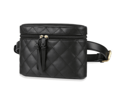 Riñonera Acolchada Negro Ecosusi1