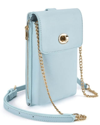 Bandolero pequeño para celular Celeste Ecosusi