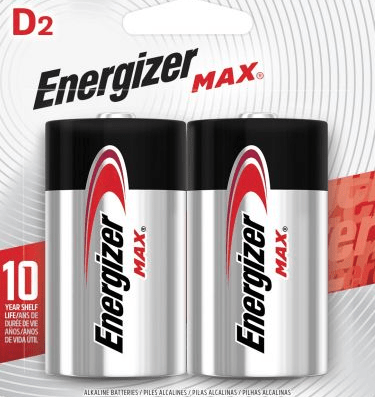 Energizer MAX Pilas D21