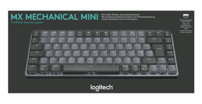 Teclado Logitech MX MECHANICAL MINI Graphite