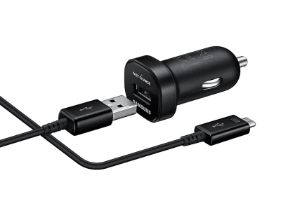 Samsung Cargador Auto Carga Rapida(18W) Cable Micro USB1
