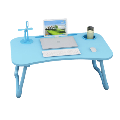 Mesa Cama Plegable para Notebook/ Celeste1