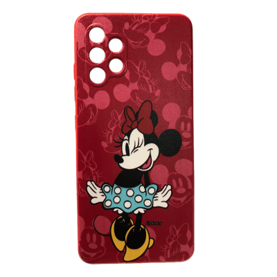 Carcasa A32 4G Disney Minnie Rojo1