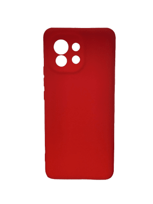 Carcasa Silicona Rojo Mi 11