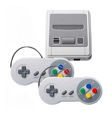 Mini Consola Retro 620 Juegos Clasicos Para Tv Rca 2 Control1