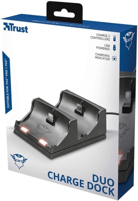 CARGADOR TRUST PS4 DUO GXT 2352