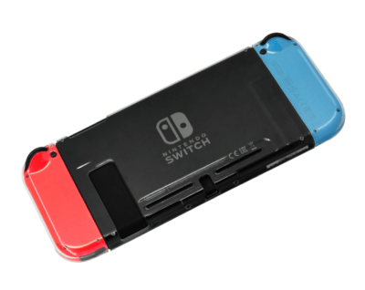 Dobe Carcasa Transparente Nintendo Switch1
