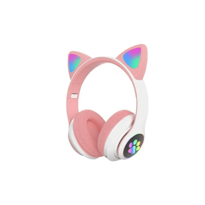 Audífono Monster Gato Rosado1