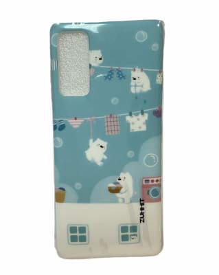 Carcasa S20 FE Silicona Osos1