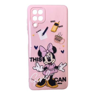 Carcasa A12 Disney Minnie Rosado1