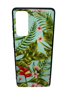 Carcasa S20 FE Diseño Hojas verdes1