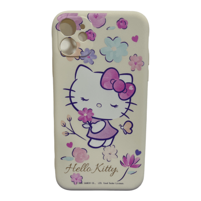 Carcasa iPhone 11 Hello Kitty Amarillo1