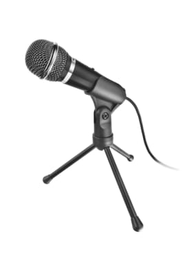 Trust Micrófono y Trípode4