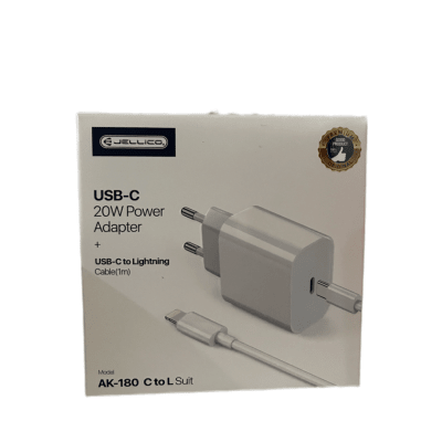 Cargador PD 20W Jellico + Cable C a Lightning Modelo AK-1801
