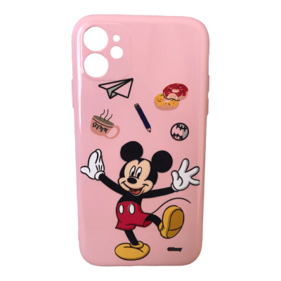 Carcasa iPhone 11 Disney Mickey Rosa1