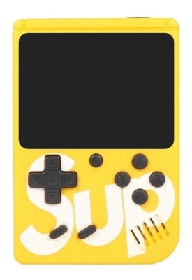 Consola Retro portátil Amarilla 400 Juegos2