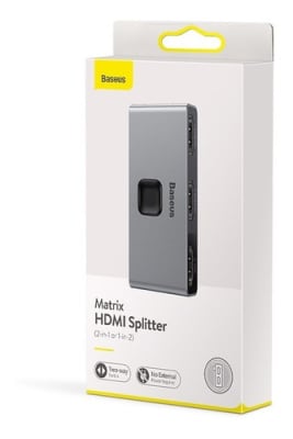 Splitter Matrix HDMI Baseus (1 en 2)1