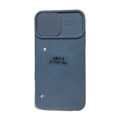 Carcasa Protección de Camara Textura Celeste iPhone 111