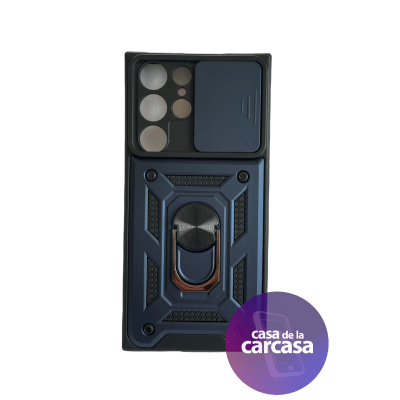 Carcasa Armor con Soporte Azul S22 Ultra1