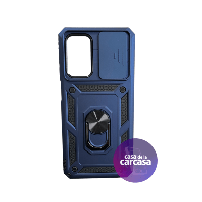 Carcasa Armor con Soporte Azul A231