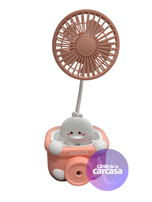 VENTILADOR ANIMALS 10818 ROSADO4