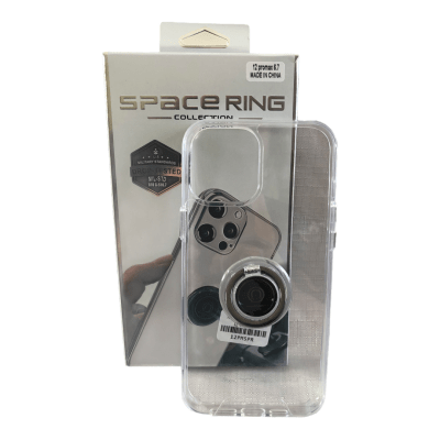Carcasa Space Ring Transparente IP 12 Pro Max