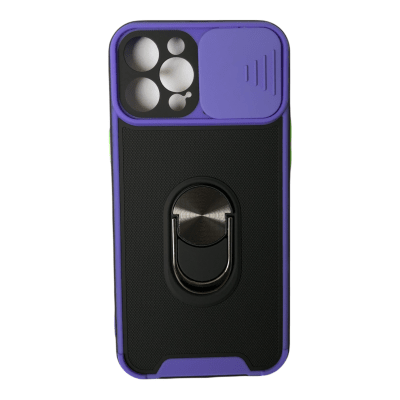 Carcasa iPhone 12 Pro Max Cámara Corrediza Morado