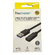 Tecmaster Cable OTG usb macho - usb hembra1