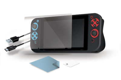 Kit Nintendo Switch dreamGear Lamina + Case + Cable1