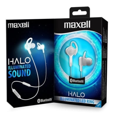 Audifonos BT maxell Halo Illuminated Blanco3