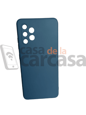 Carcasa A32 4G Silicona Azul1