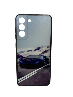 Carcasa S21 FE Diseño Auto Azul1