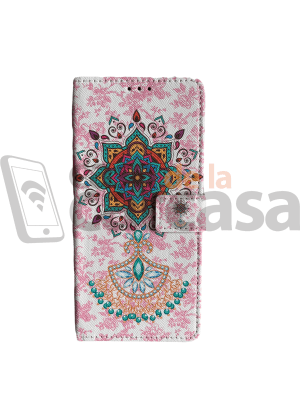 Estuche A32 4G Diseño Mandala Rosa1