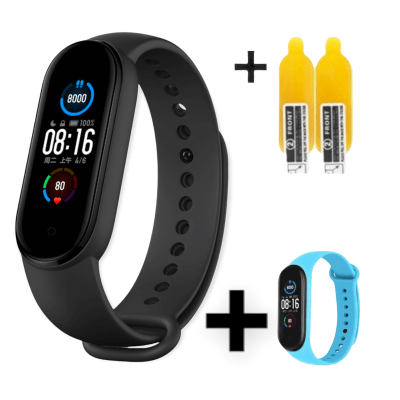 Mi Smart Band 5 Xiaomi + Correa + 2 Láminas Protección1