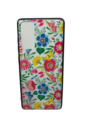 Carcasa S20 FE Diseño Flores1