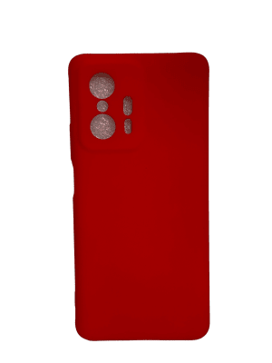 Carcasa Silicona Rojo Mi 11/ Mi 11T Pro1