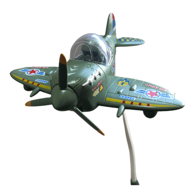 Lampara Avion 3 Tonos Verde1